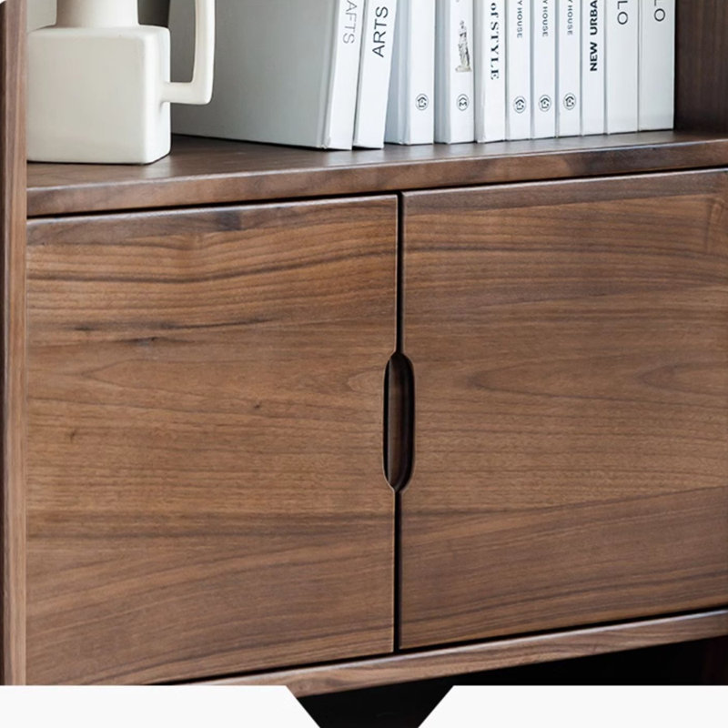 Solid wood household bookcase