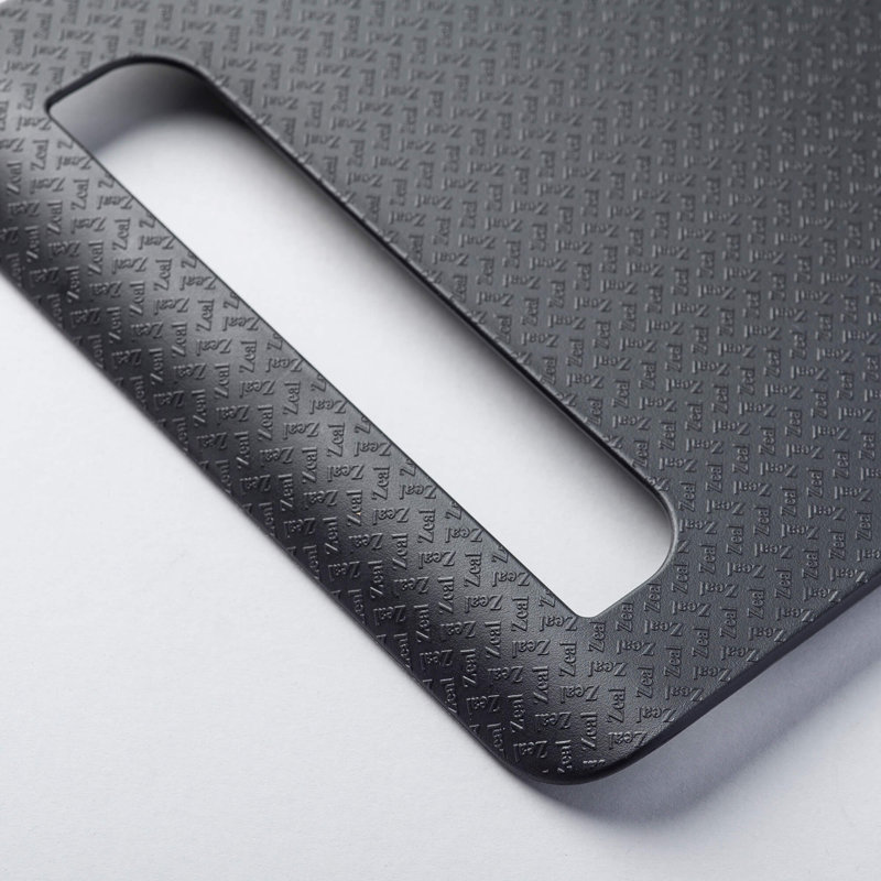 Slim Straight to Pan Chopping Board, Large, 14.5cm L x 21.5cm W, Black