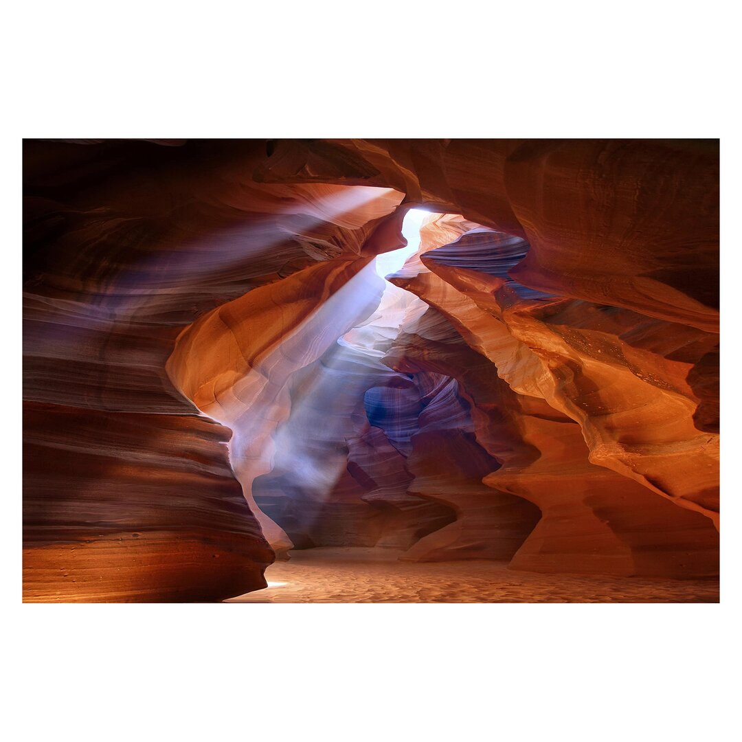 Strukturierte Tapete Light Shaft in Antelope Canyon 2,25 m x 336 cm