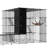 Large Cat Playpen and Cat Cage with Tunnel and Hammock