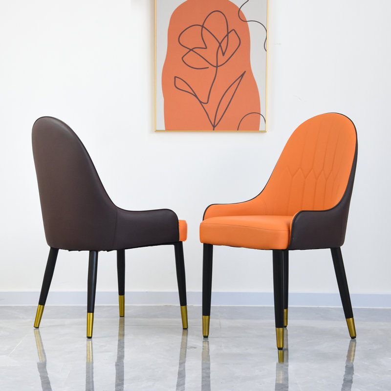 Chaise de salle à manger moderne et minimaliste