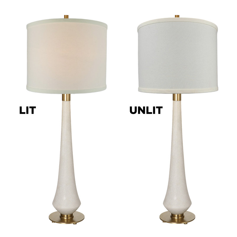 Easy Assembly Hardback Drum Lamp Shade, Eggshell