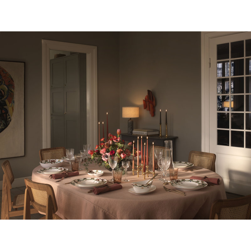 Royal Copenhagen Star Fluted Christmas Accent Platter