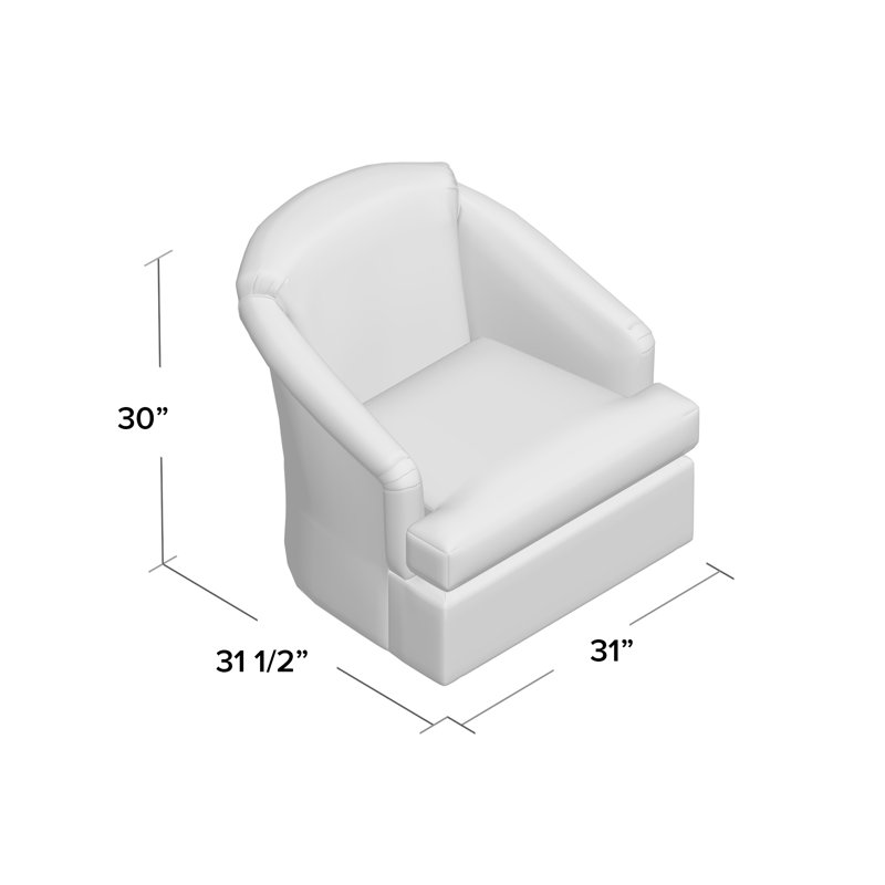 Fauteuil à bascule pivotant et rembourré Cass, Gris anthracite performance