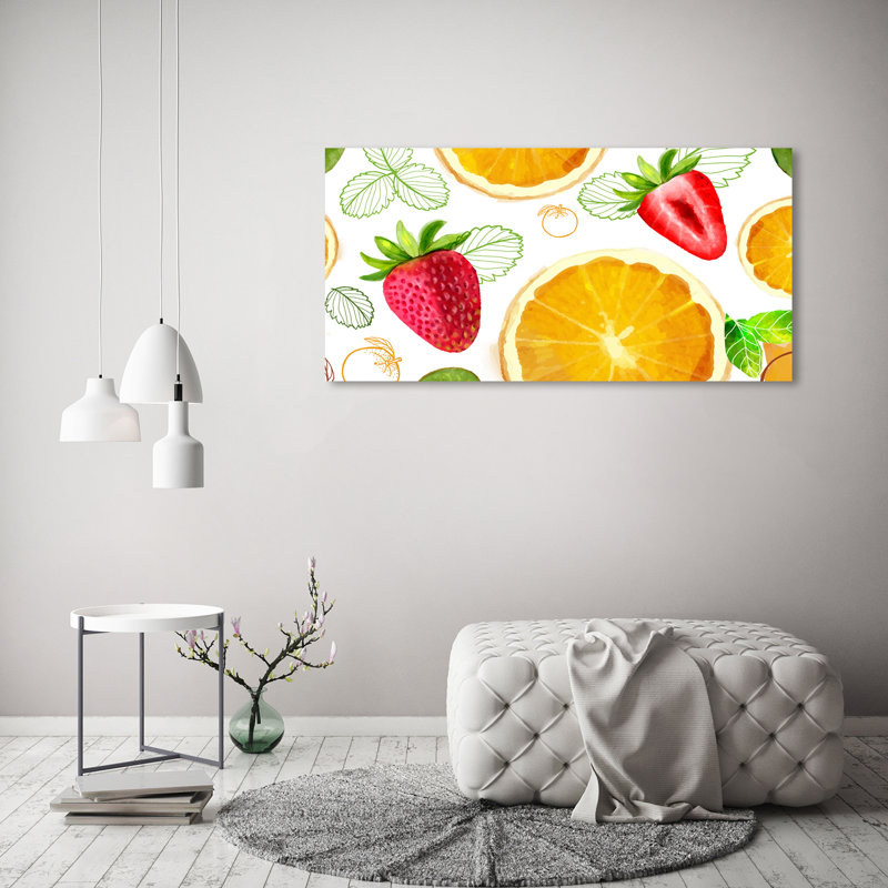 Fruits 1 Piece Wrapped Canvas Wall Art
