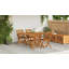 Lamson 4 - Person Teak Patio Dining Set with Rectangular Table