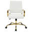 Fauteuil de bureau pivotant en cuir Naudain-53751974-132200685
