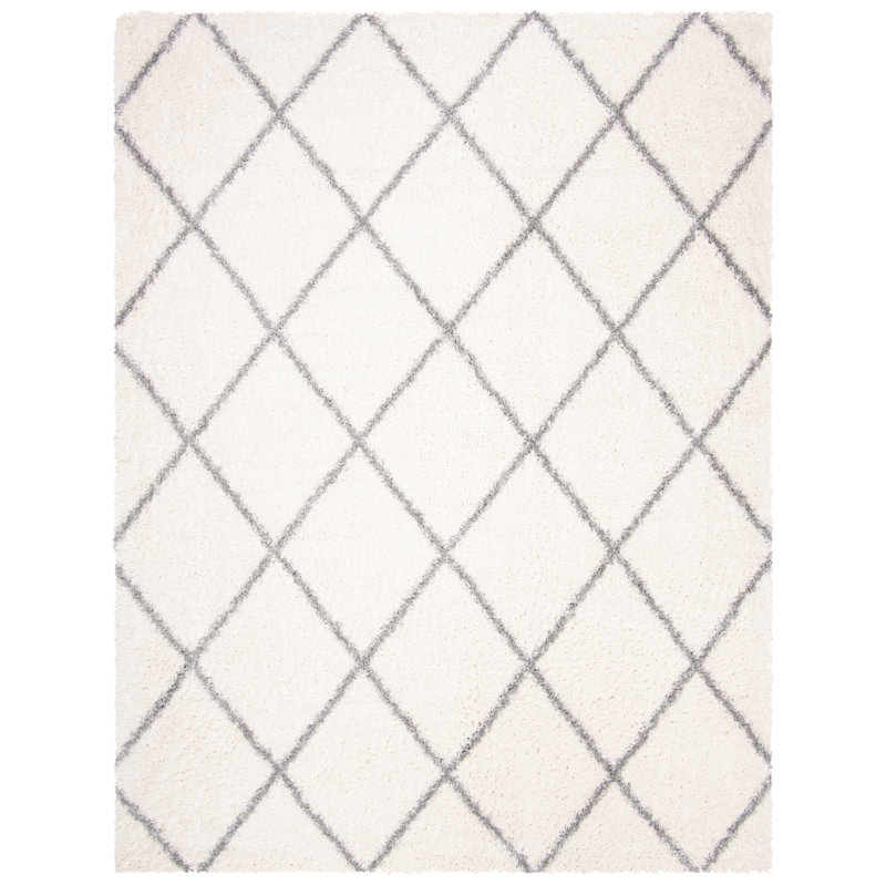 Dubay Shag Performance Geometric Rug, Rectangle 8' x 10'