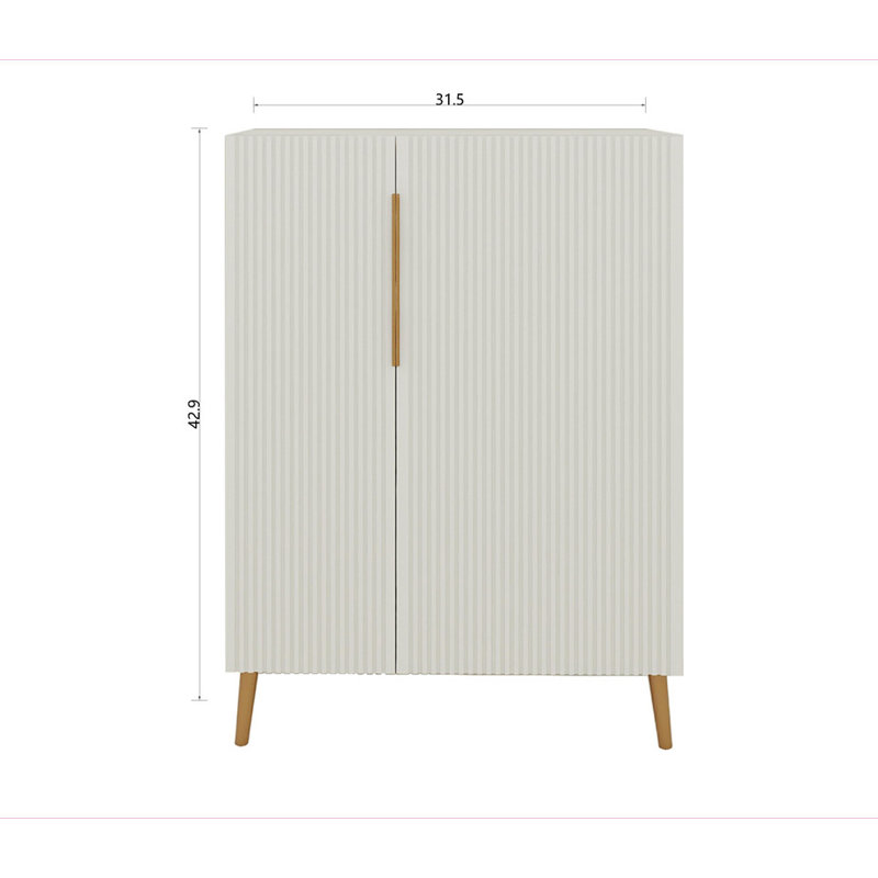 Buffet moderne avec rangement polyvalent pour la cuisine et la salle à manger