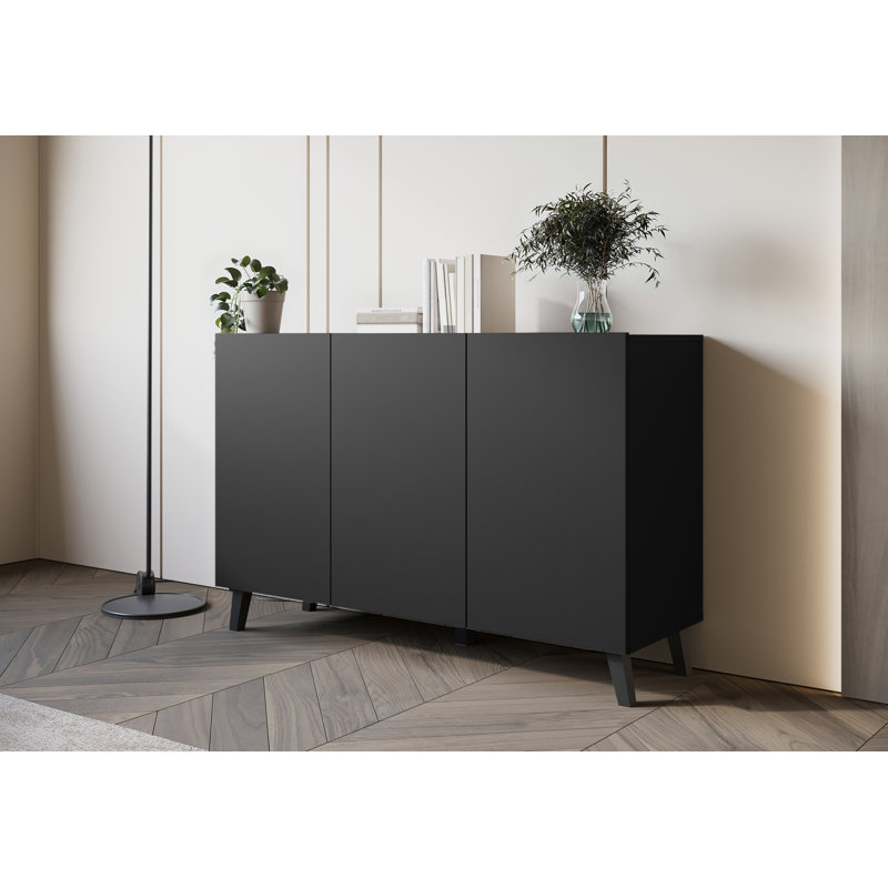 Demitric 120cm Sideboard, Black