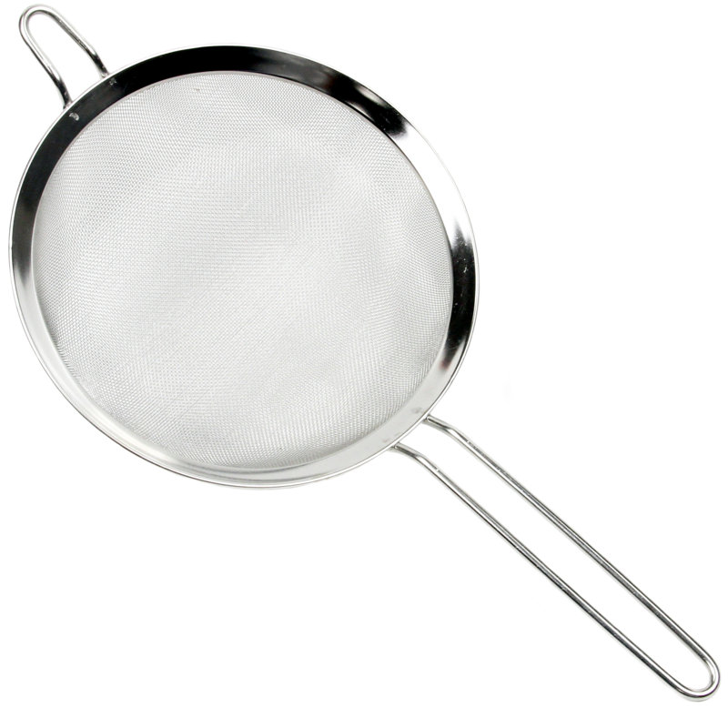 Stainless Steel Strainer, 8 Inch