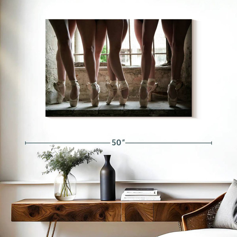 Ballerines Enn sur Pointe, H 26 po x l 39 po