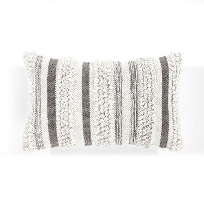 Housse de coussin rectangulaire en coton Reyna