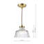 1 - Light Natural Brass Pendant