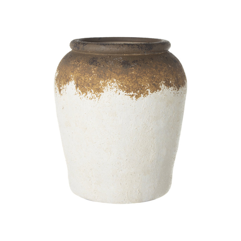  Ceramic Table Vase, H 7,9 po x l 6,9 po x P 6,9 po