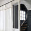 Cotton Blend Curtain Single Panel-72886061-72886062