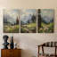 Lanscape Study Series C - Ensemble de toiles tendues avec châssis Premium - Prêt à être accroché-102400054