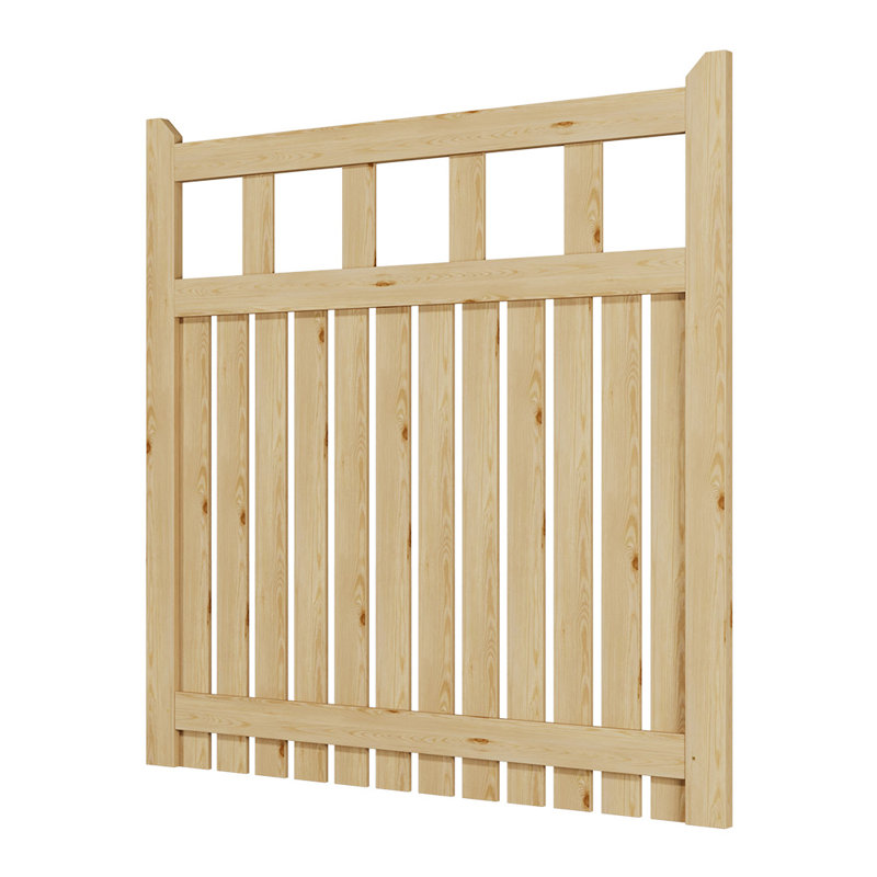 Bargman Wood Gate, 10 ft. H x 10 ft. W