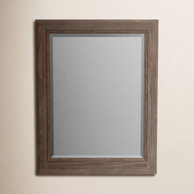 Jemma 32" Solid Wood Wall Mirror