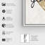 Gorgeous Salute White - cadre flottant, impression sur toile-66421056