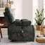 Fauteuil inclinable électrique de massage surdimensionné de 41 po avec porte-gobelet caché Al Port Aledo -1766903252