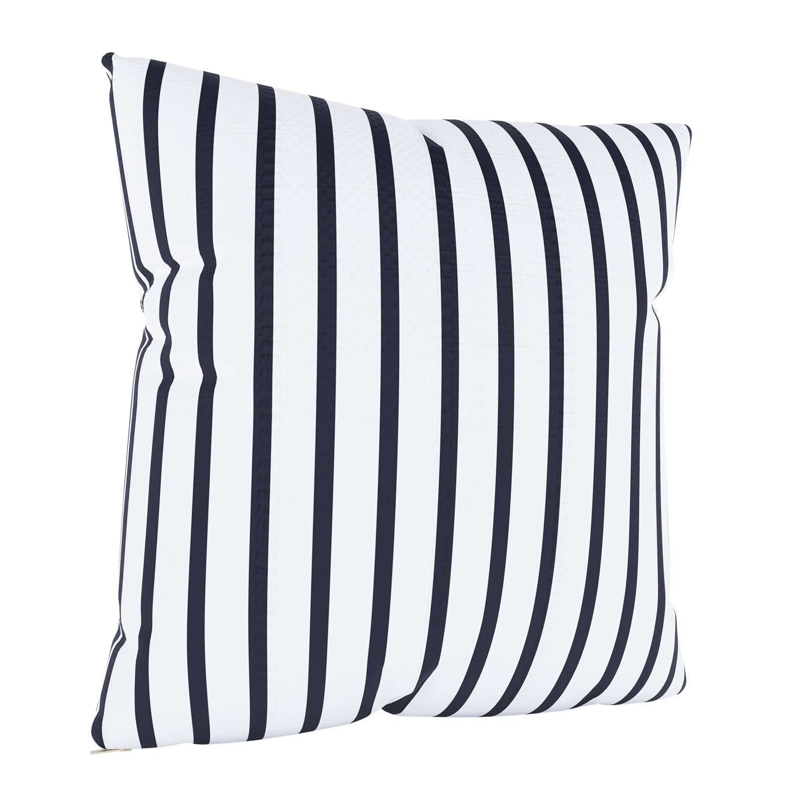 Lani 20" x 3" Sunbrella® Throw Pillow, Lido Stripe