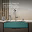 Whitehaven® Self-Trimming 32-1/2" L x 21-9/16" W x 9-5/8" Under-Mount Single-Bowl Sink with Short Apron-98419513