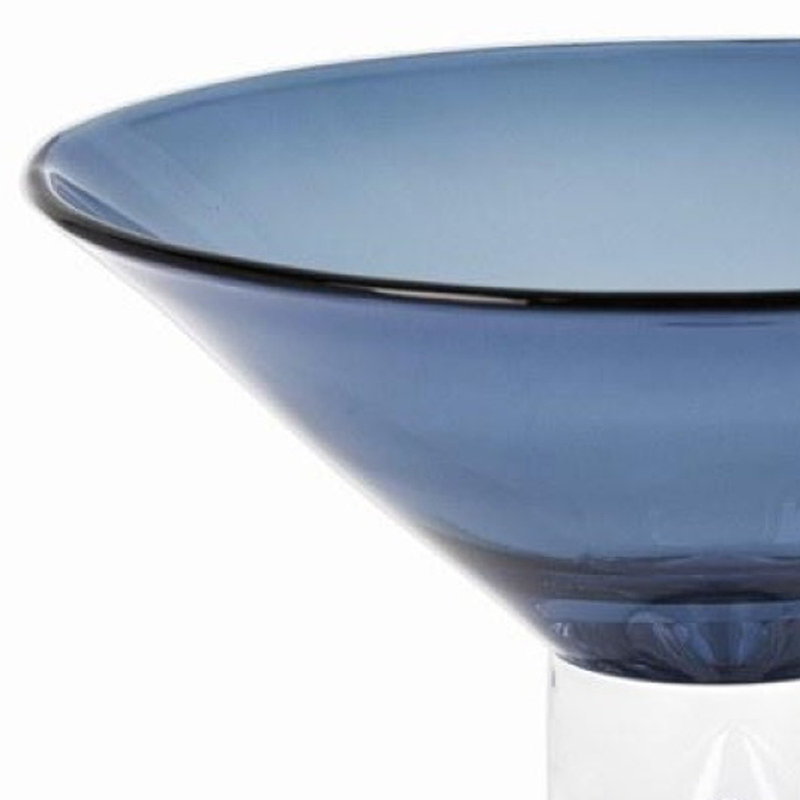 Bol à fruits Monaco, Bleu minuit, H 7 po x l 12 po x P 12 po