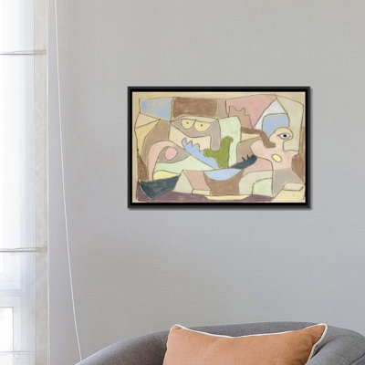 " Also True of Plants (Gilt Auch Fur Pflanzen) 1932 " by Paul Klee Oil Print