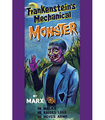 « mecanique monster », art mural frankenstein
