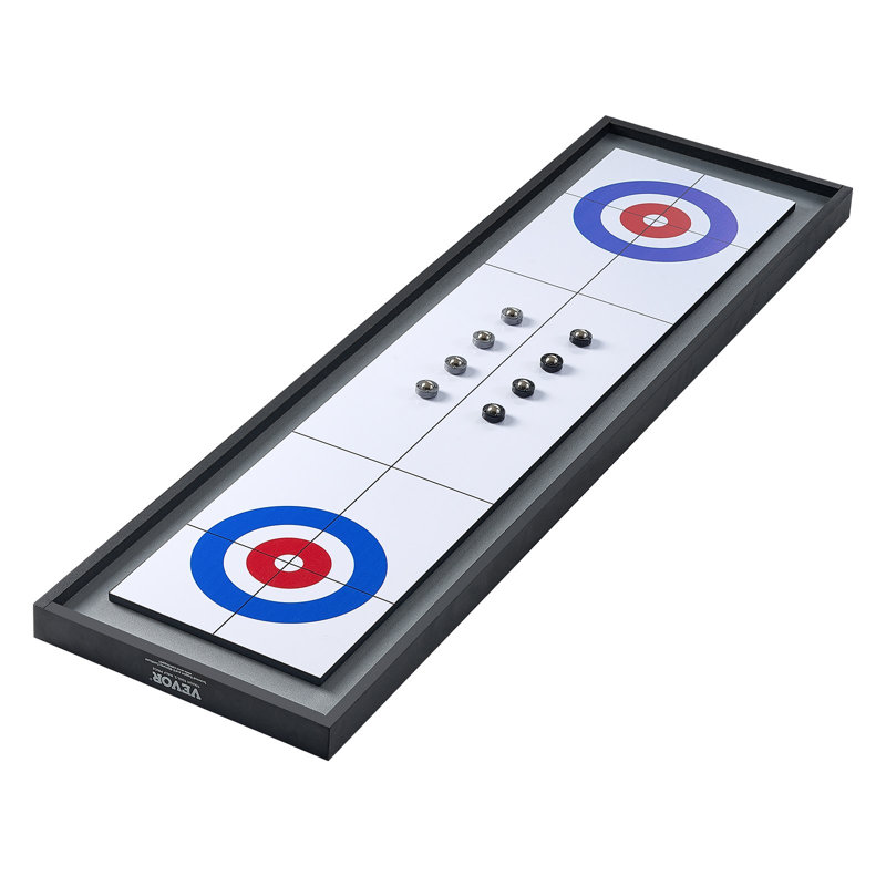 Ensemble de plateau de jeu de plateau de jeu de galets 45 po 2 en 1 45 po