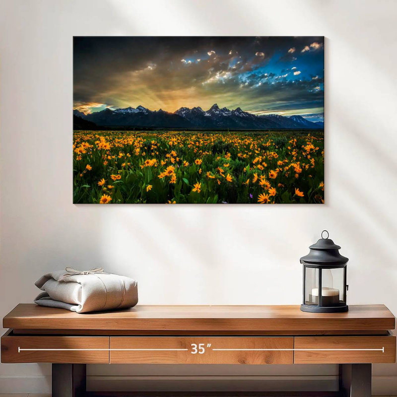 Rayons de soleil Alvord Grand Teton, H 20 po x l 30 po