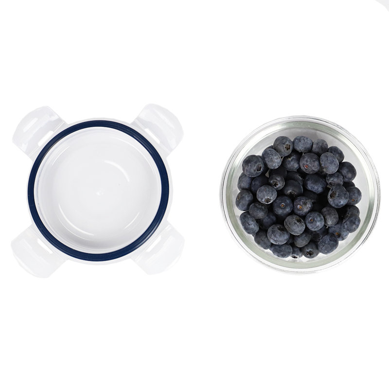 Verre à haute teneur en borosilicate Nathen 13 oz. Contenant alimentaire