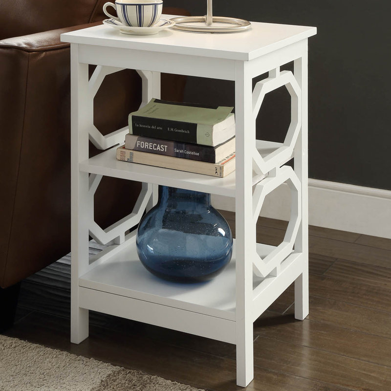 Minburn End Table, White