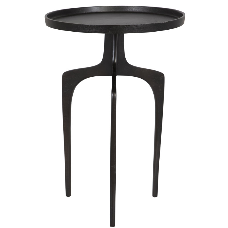 Stainless Steel Top End Table