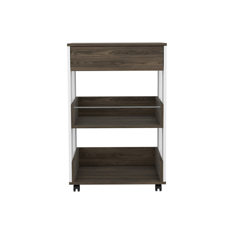 Verona 23" Kitchen Cart, Brown