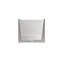 Baignoire autoportante de 35 po en acrylique, forme rectangulaire, blanc (blanc)