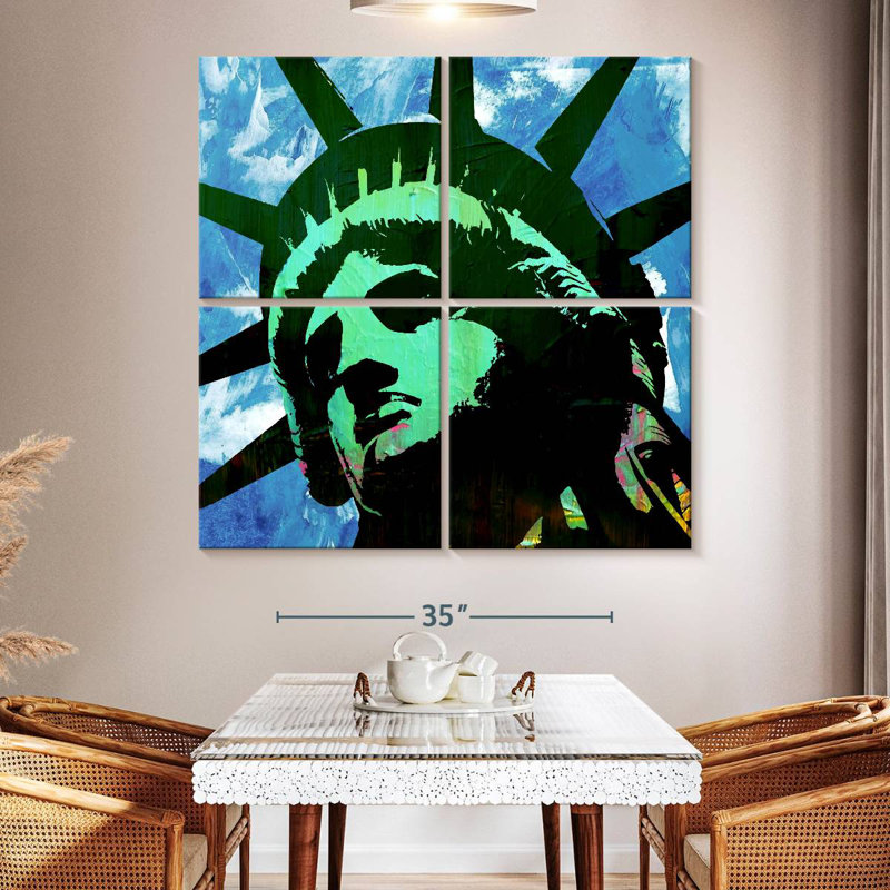 Nicci Lady Liberty I, 50" H x 50" W