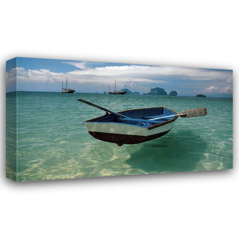 Andaman Sea, 14" H x 24" W