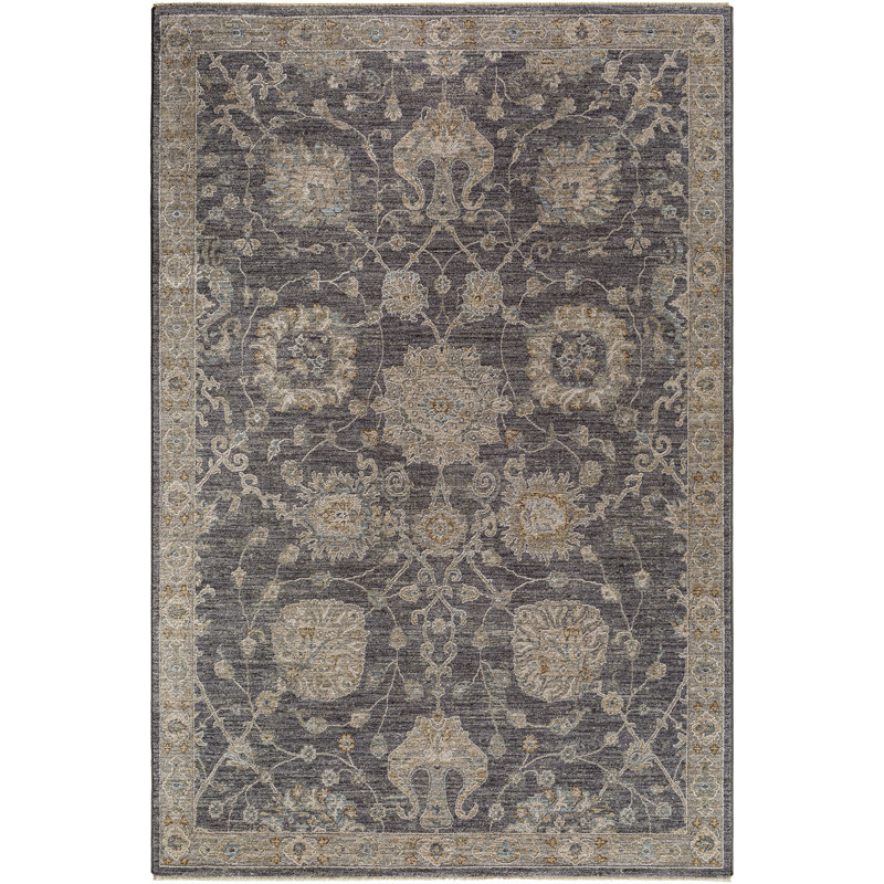Vintage Look Area Rug, Rectangle 200 x 290 cm