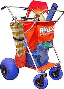 Rollx Storage Cart, Orange
