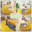 7ft Pre-filled Memory Foam Bean Bag Chair-276360959-275931867
