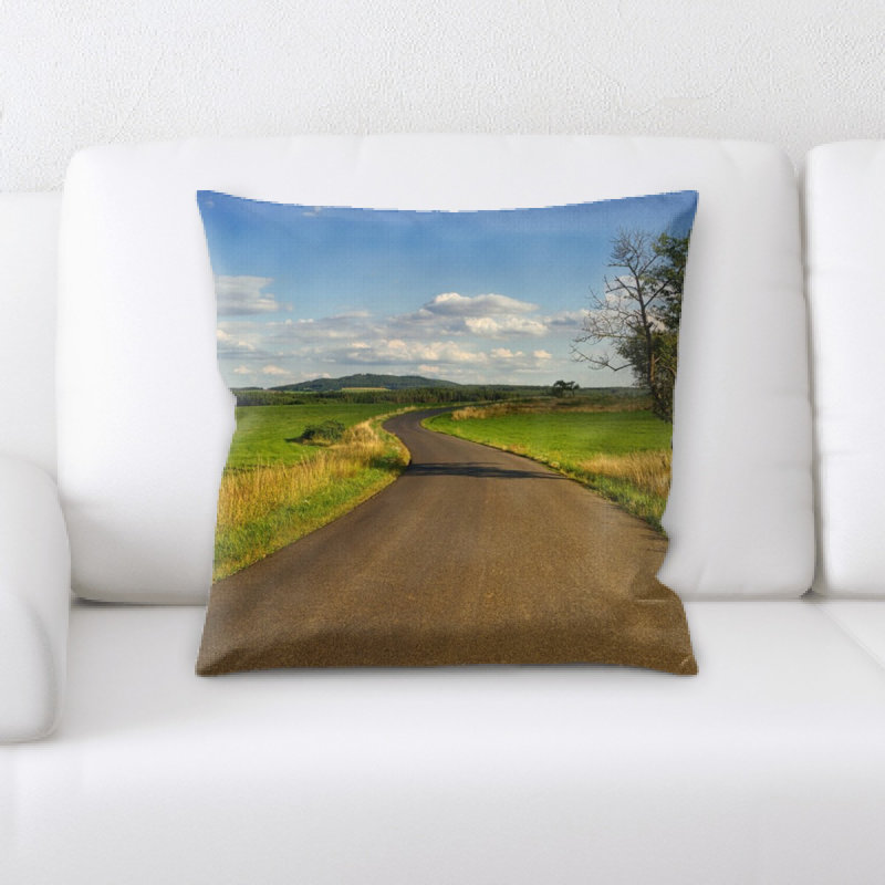 Microsuede Throw Pillow