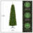 The Holiday Aisle Kingswood Fir Pencil Tree-1101180144