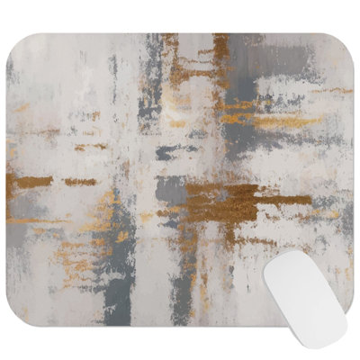 Abstract Dream I Brush Strokes Transitional Gaming Cute Office Laptop Desk Pad Gift Mat Square Rectangle Non-Slip Mousepad