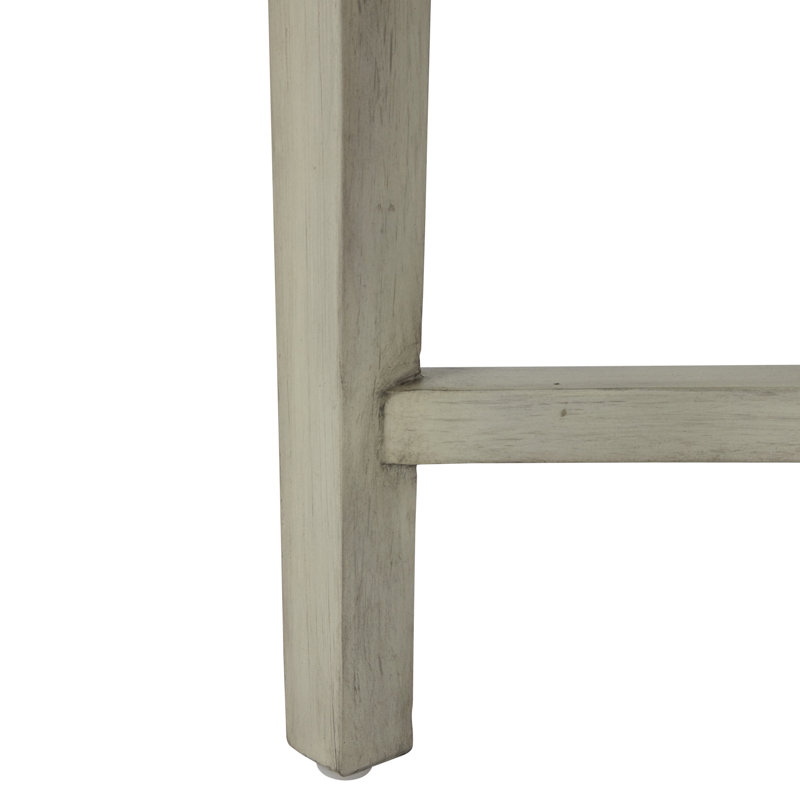 Hamlet Linen Slat Back Side Chair in Beige