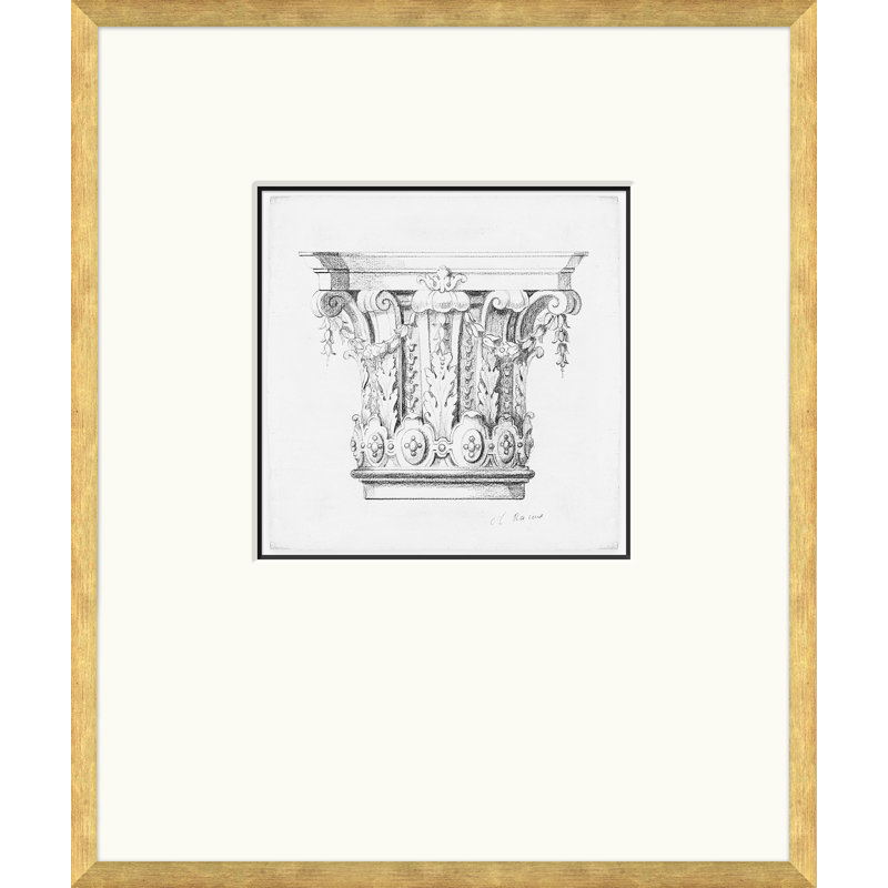Black And White Columns Print