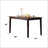 Espresso Finish Dining Table