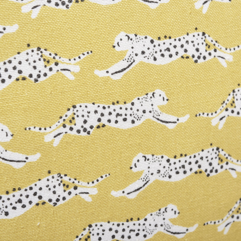 Leaping Leopards Pillow