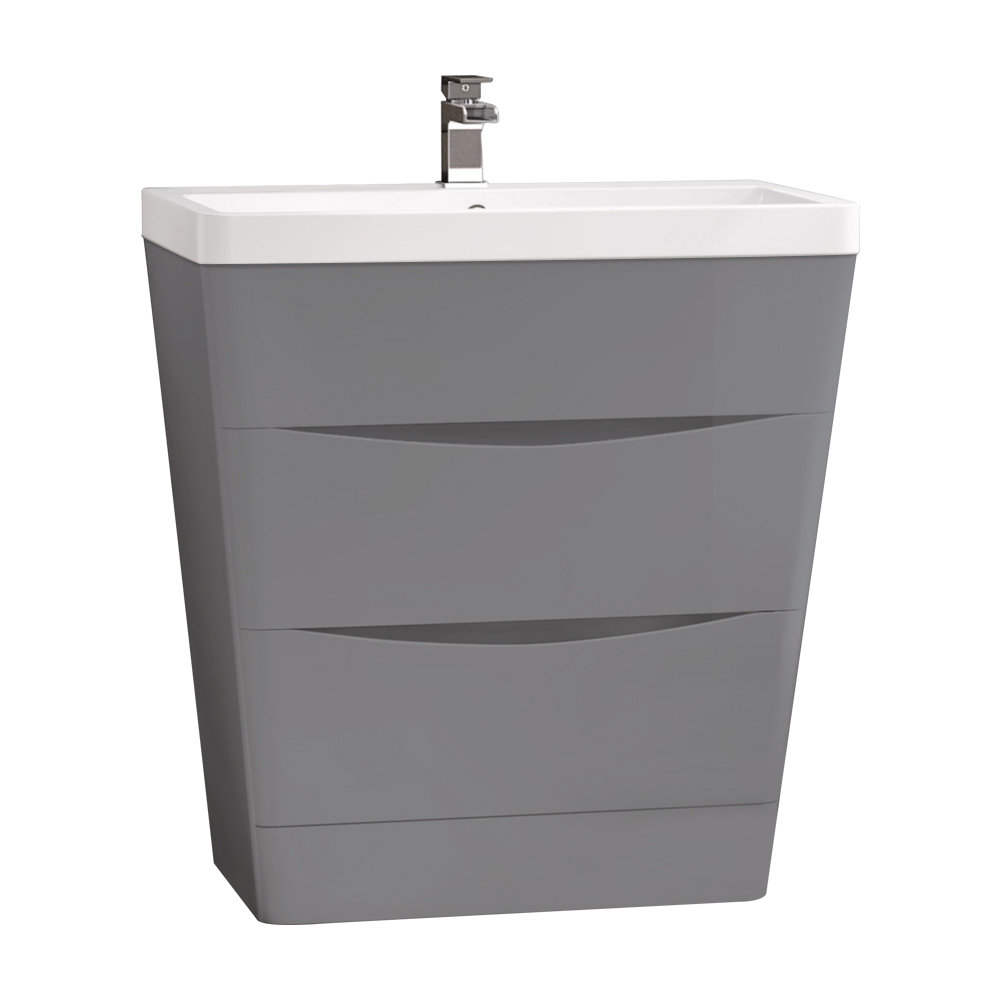 Avants 800 mm Bathroom Free-standing Vanity Unit Cabinet Basin Sink Storage Furniture
